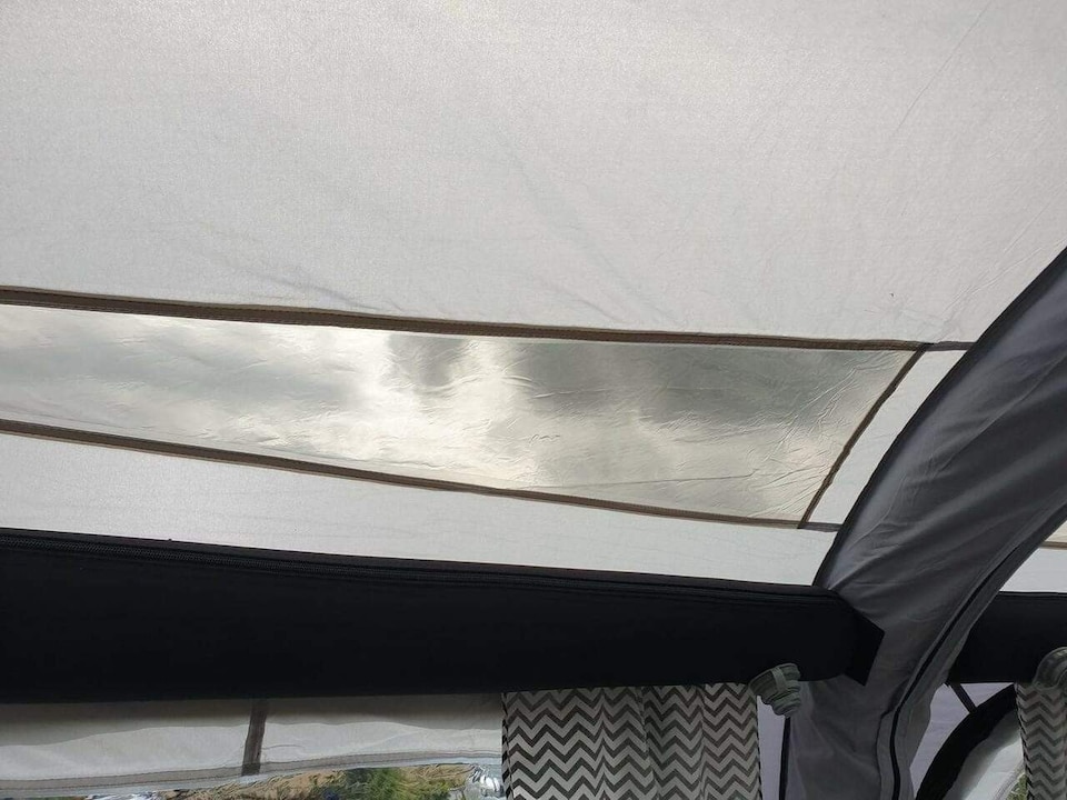 image 1 of View 300 Caravan Inflatable Porch Awning With Porch Extension