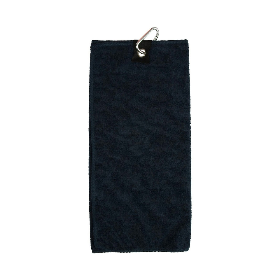 image 1 of Towel City Microfibre Golf Towel - Navy - One Size (UTPC3036)