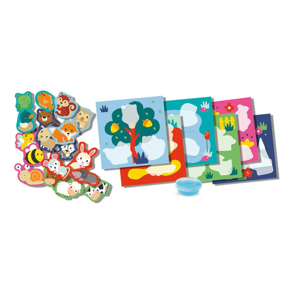 image 1 of SES CREATIVE My First Where Do I Live? Sticking Animals