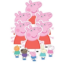 Peppa Pig Table Top Cutout Decorations - Pack of 11