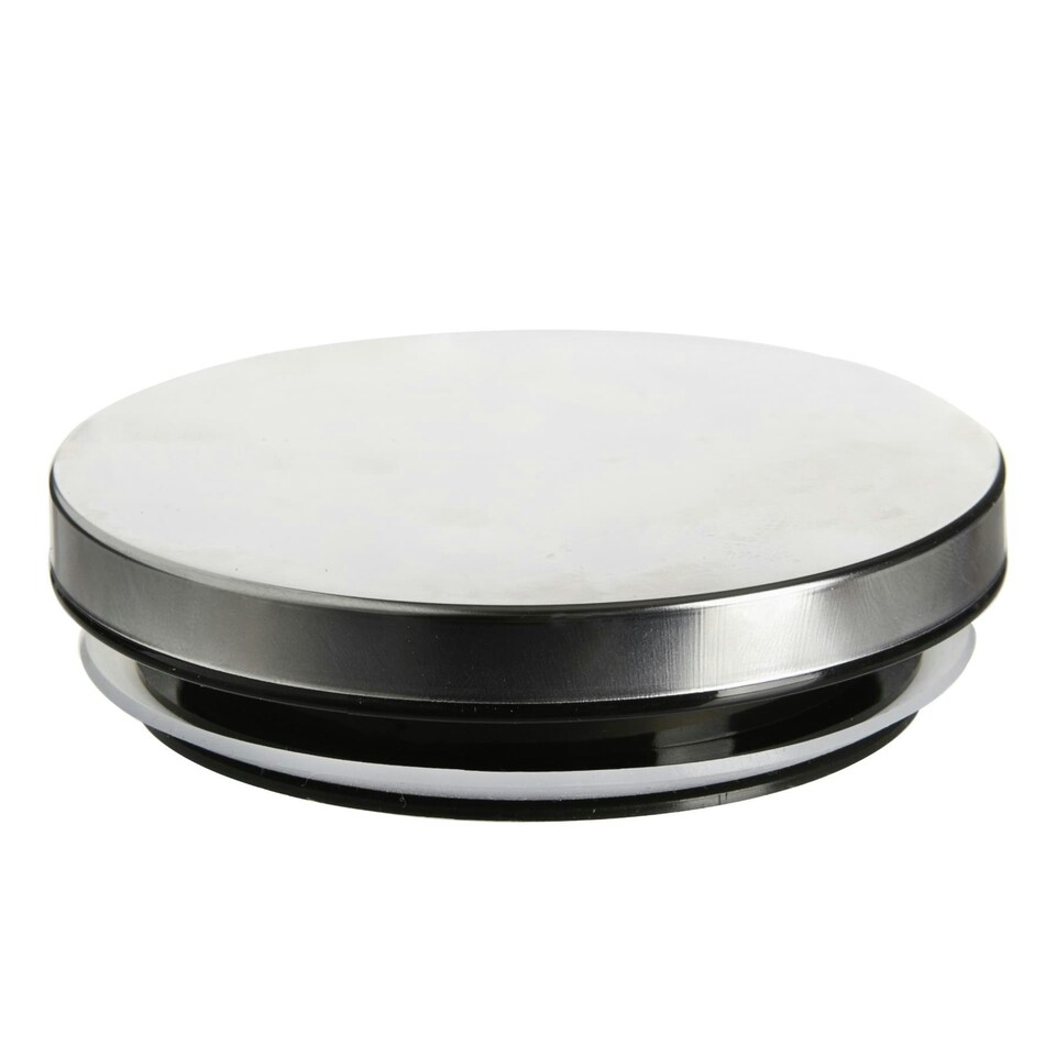 image 1 of Argon Tableware Scandi Storage Jars with Metallic Lids - 750ml - Silver - Pack of 6
