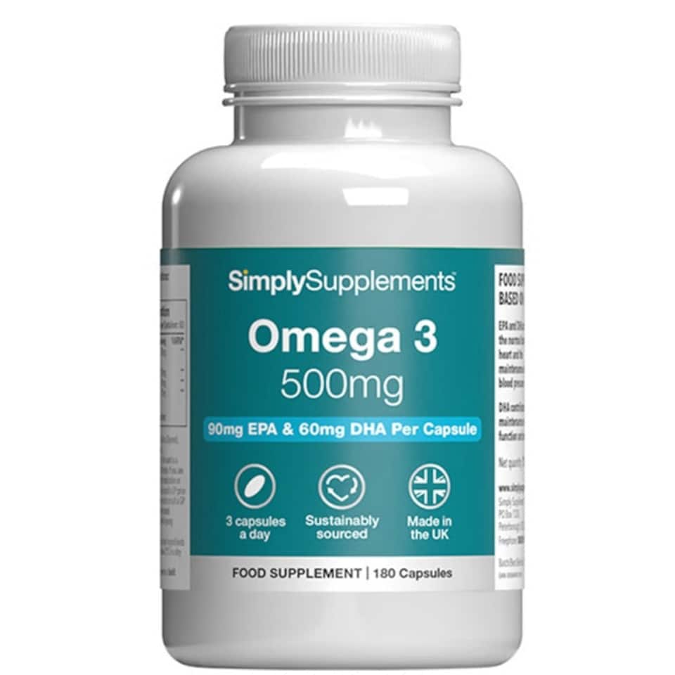image 1 of Omega 3 500mg - 180 Capsules