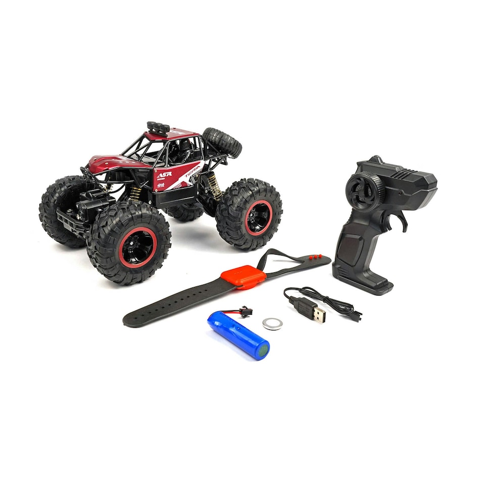 image 1 of RCG Racing RC 1/16 Rock Crawler Pro - Red
