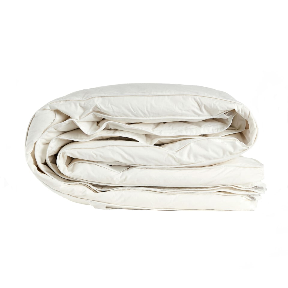 image 1 of Goose Feather & Down Mattress Topper White Double