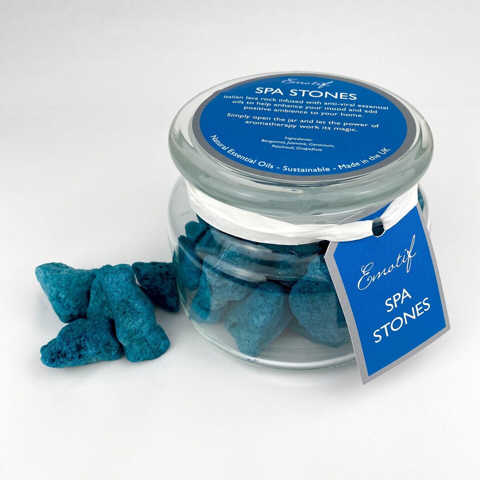 image 1 of CorinCraft Natural Aromatherapy Lava Stones - Spa