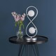 image 7 of Lena 2 Light Matte Silver Table Lamp Chrome