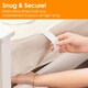 image 4 of Abode AEDB2002 Double Electric Blanket 90W Heated Underblanket White 3 Heats White