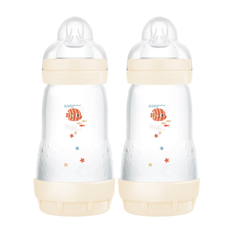 MAM Easy Start Bottle 260ml Taupe 2 Pack