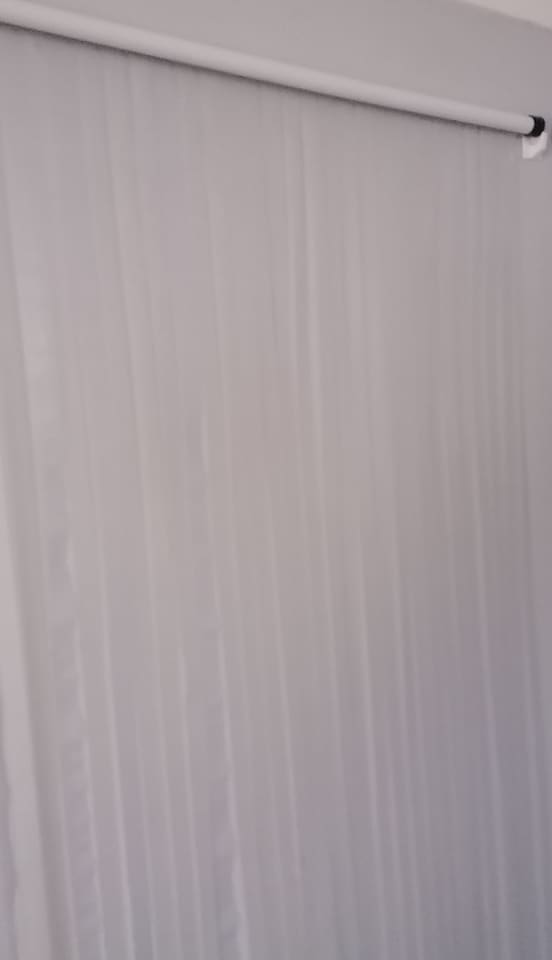 image 1 of Heavy Duty Bug Blind,Fly Blind,Strip Blind, Door Blind-FROSTED (80cm wide-UK Standard door size)