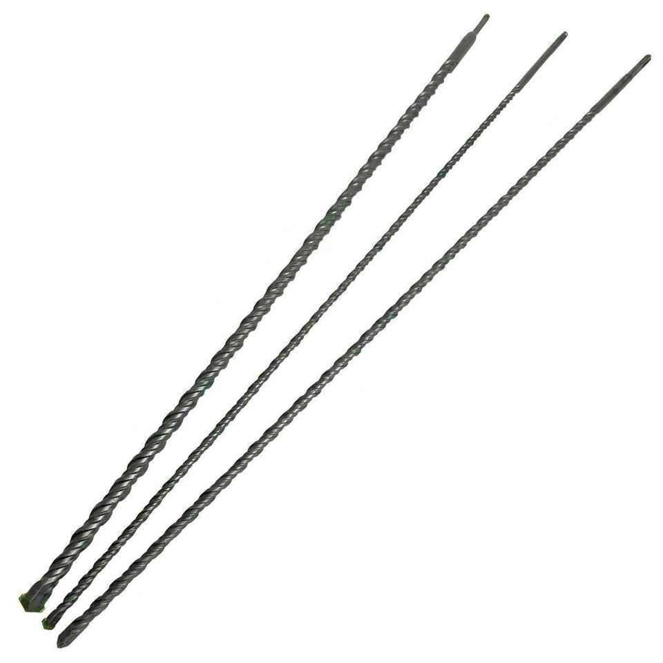 image 1 of Extra Long SDS Plus Drills 1000mm Masonry Drills 12mm, 16mm & 24mm TE288