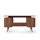 image 4 of Somerset Office Writing Desk java | Brown | Java