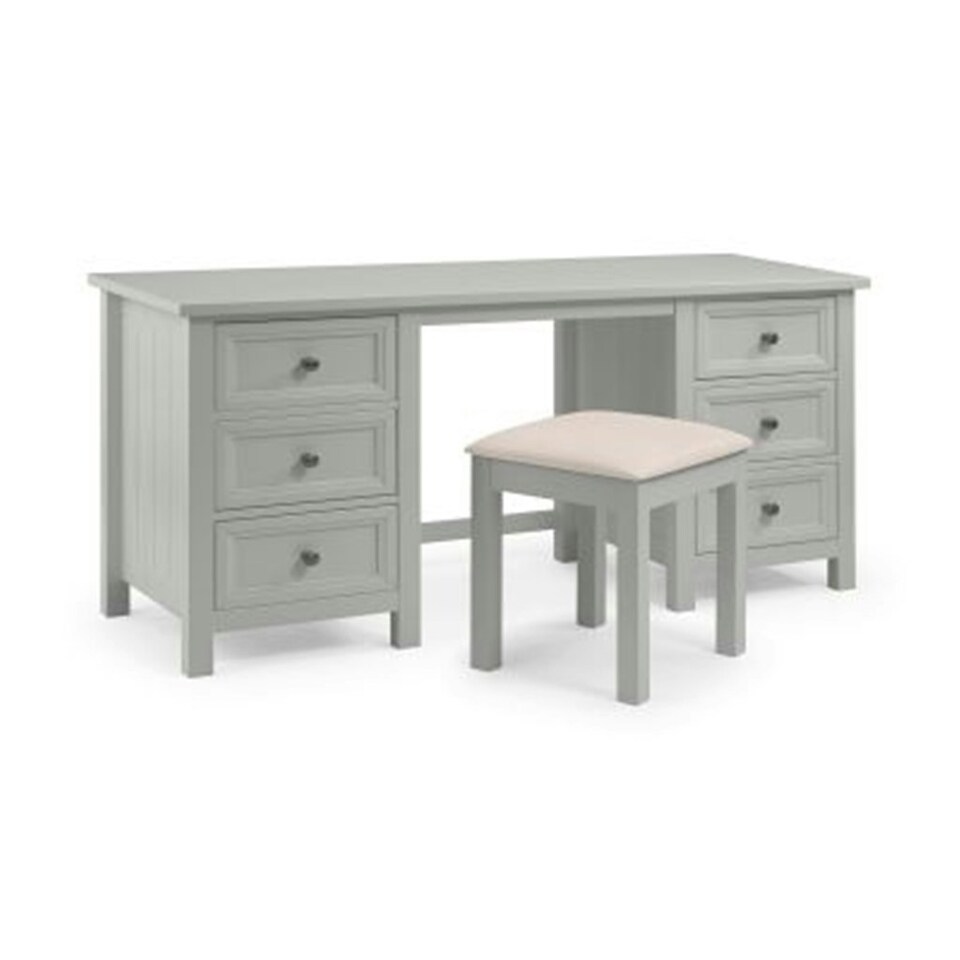 image 1 of Premier Dove Grey Dressing Table