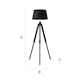 image 7 of ValueLights Clipper Tripod Black Floor Lamp