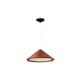 image 1 of Hue 3 Light Small Dome Ceiling Pendant Burgundy, E27