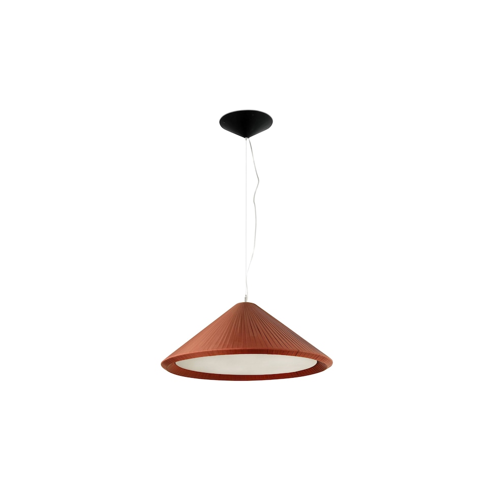 image 1 of Hue 3 Light Small Dome Ceiling Pendant Burgundy, E27