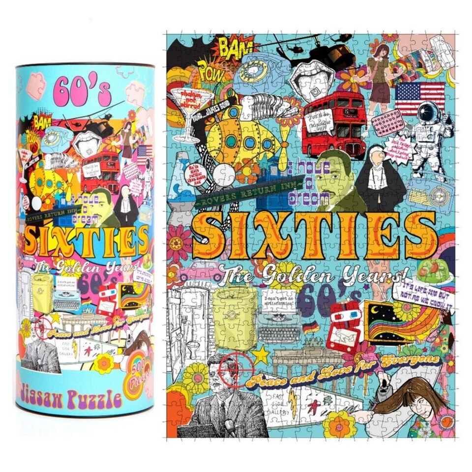 image 1 of Sixties - Better In My Day Jigsaw Puzzle
