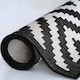 image 5 of The Rugs Outdoor Indoor Diamond Garden Patio Rug Weather Resistant Jet Washable | 100