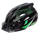 image 1 of Meteor Cycle Helmet Gruver MTB Bike Skateboard Scooter Safety Gear Black | Black-Green | L