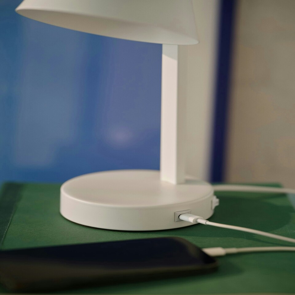 image 1 of Wilmer | Table lamp | White White | White