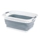 image 1 of Foldaway Laundry Basket Grey