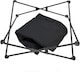 image 7 of Actiaspet Elevated Dog Bed with Steel Frame and Poly-Cotton Padding, Indoor Outdoor Pet Cot Black (L)