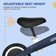 image 2 of AIYAPLAY Baby Balance Bike, Children Bike w/ Adjustable Seat, Wide Wheels - Blue
