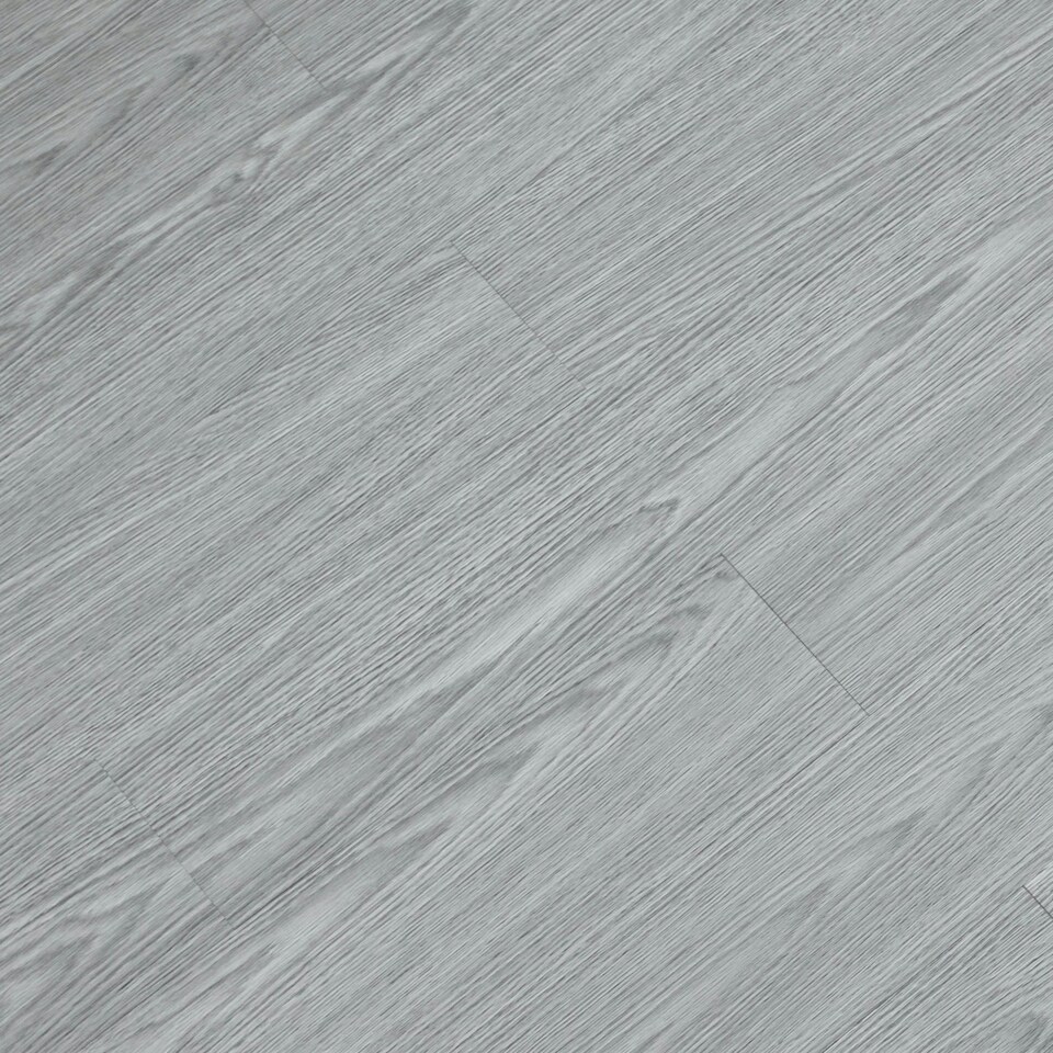 image 1 of NOVECRAFTO Self Adhesive Floor Planks | 5.9x35.9in (91.4x15.2cm) Each | Peel & Stick Vinyl Flooring | Grey Oak Wood Effect | Waterproof DIY Tiles Grey | 5 sqm