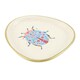 image 2 of Something Different Floral Ladybird Trinket Dish - White/Blue/Gold - One Size