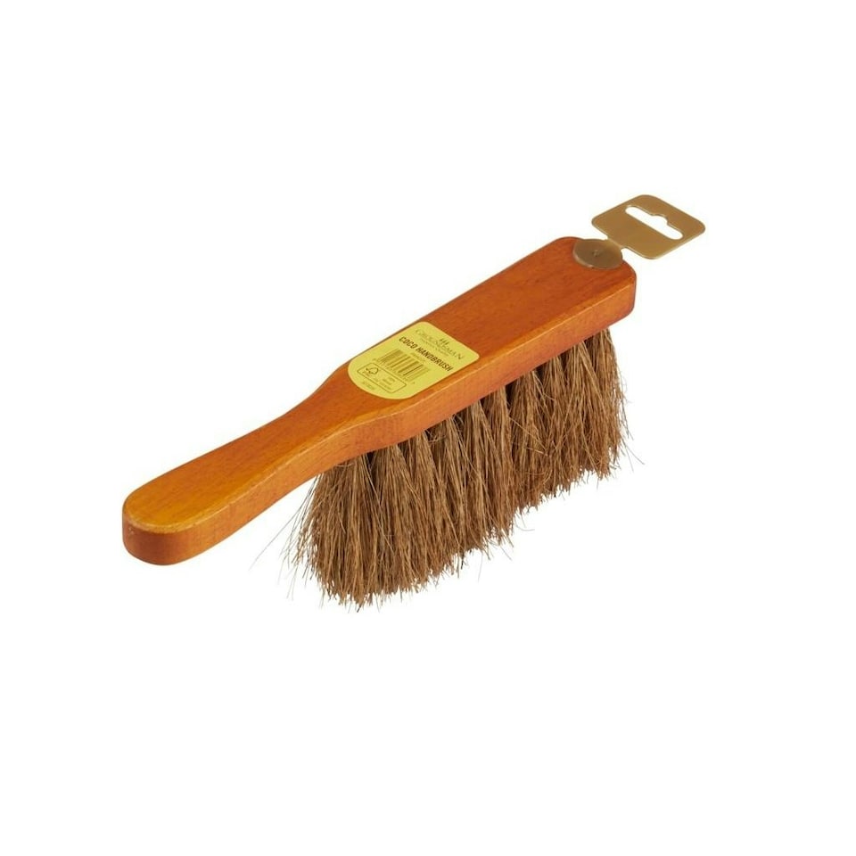 Groundsman Coco Hand Brush - Brown - One Size