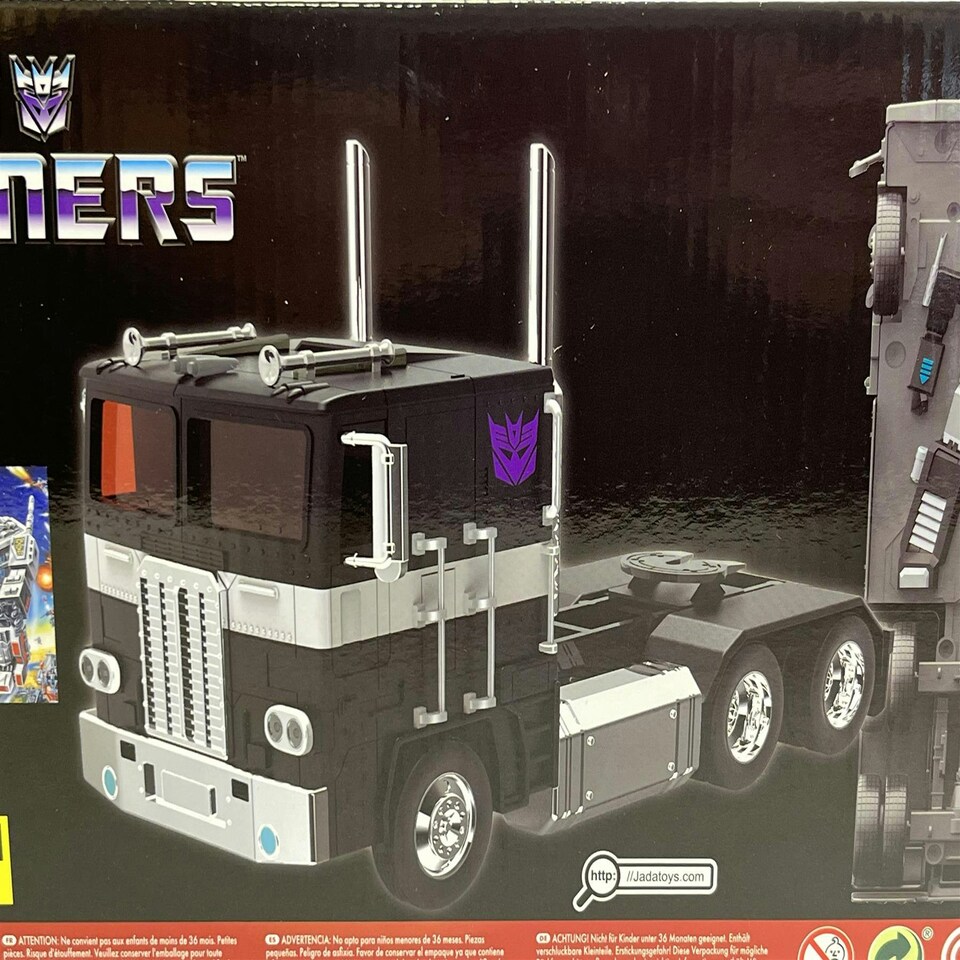 image 1 of Transformers Decepticon Nemesis Prime 1:24 Scale Jada 33490