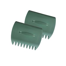 Ambassador Plastic Leaf Scoop - Green - 28 x 42cm