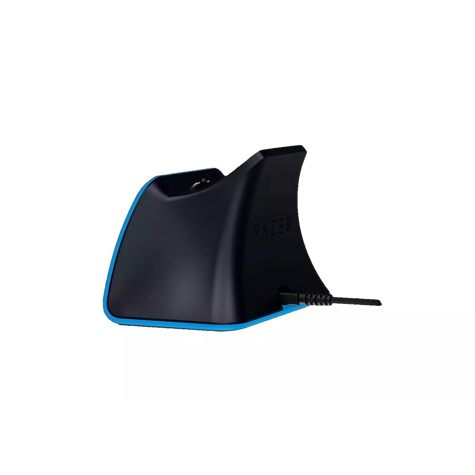 image 1 of Razer Quick Charging Stand for Ps5 Dualsense Wireless Controller Cosmic Blue