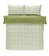 image 3 of Pebbles Geo Green Duvet Cover Set - King