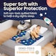 image 4 of Lynmark® Toddler Potty Training Bed Pads with Tucks, Absorbs Up to 1200ml, 90x85cm (Tucks 85x45cm) Astronaut | Blue | Astronaut | 1