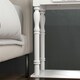 image 6 of HOMCOM Wooden Console Table with Storage Shelf Two Drawers for Entryway White 