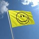 image 2 of Smile Flag - 5x3ft with Eyelets Multi