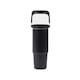 image 1 of Vinga Eos Trek Recycled Stainless Steel 880ml Bottle - Black - One Size Black