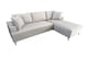 image 1 of The Milano Edge 3 Seater Left Hand Corner Sofa in Grey or Beige | Cream | One Size