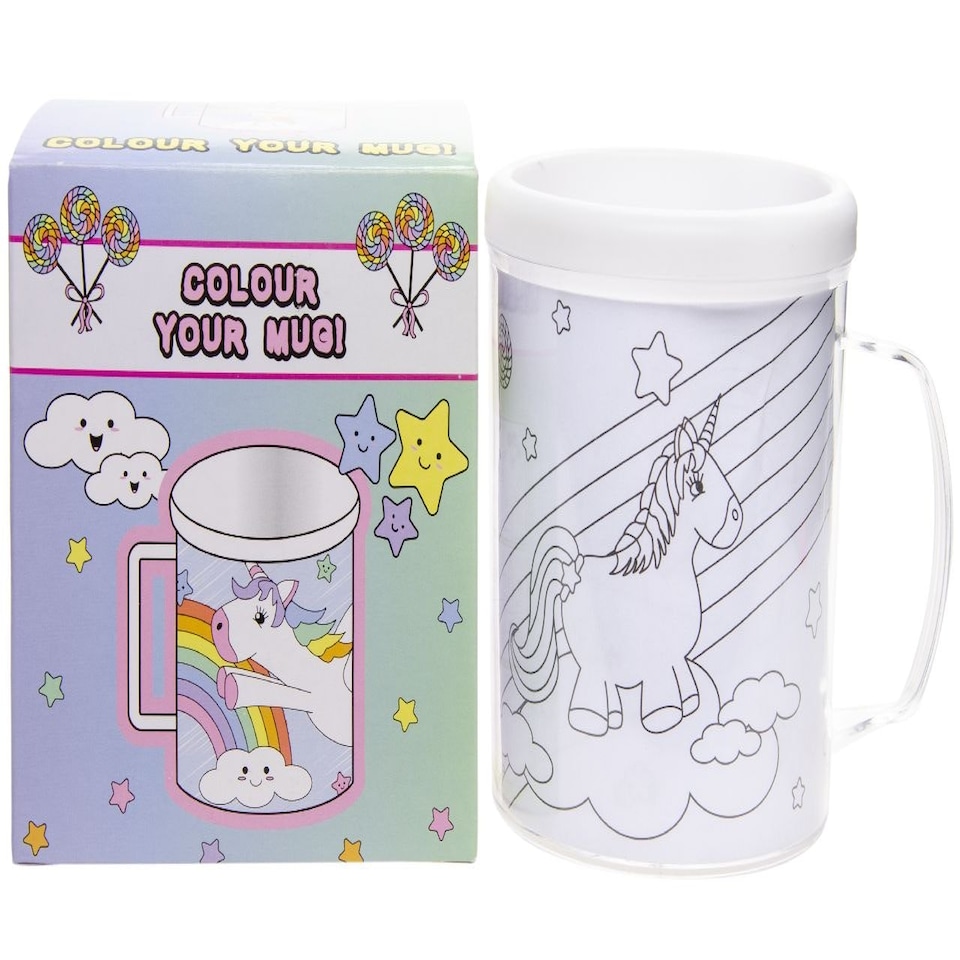 image 1 of Color Your Own Mug White | Christmas