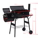 image 3 of Groundlevel Alabama Alfs Smoker BBQ Charcoal Grill Outdoor Garden Barbecue Offset Side Smoker Compartment