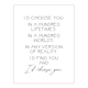 image 1 of Would Choose You In Hundred Lifetimes Love Modern Wall Art Print 12x16 In