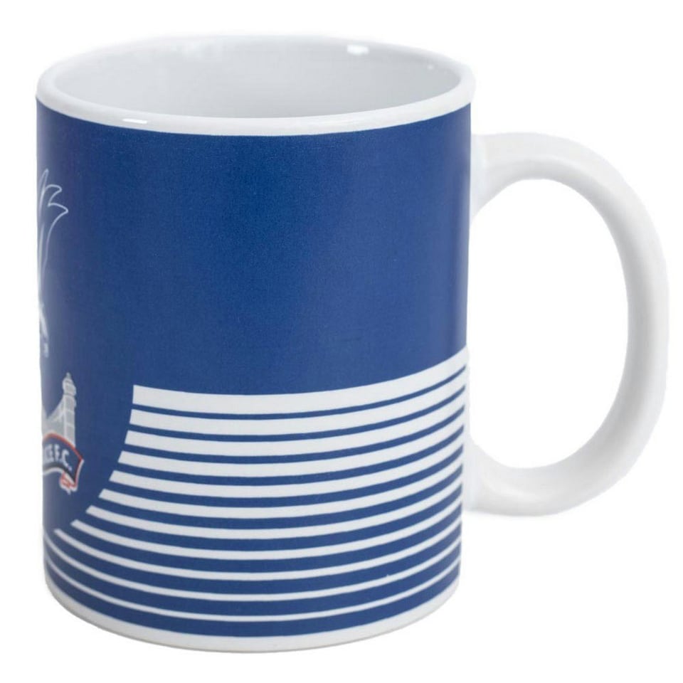 image 1 of Crystal Palace FC Linear Mug - Blue/White/Red - One Size
