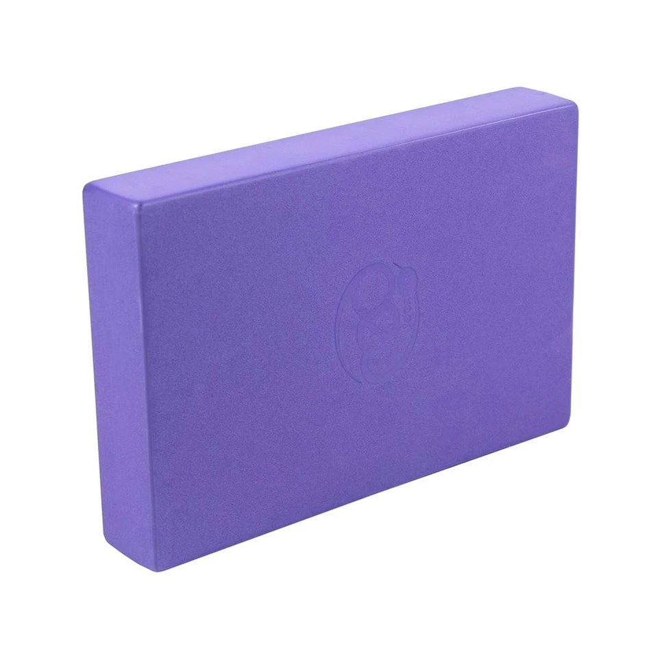 image 1 of Yoga-Mad Yoga Brick - Purple - 30cm x 20cm x 5cm