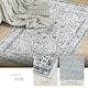 image 4 of Washable Rug Aliya - different sizes, oriental pattern, non-slip underside, non-allergenic short pile Grey | 110 x 60 cm