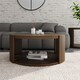 image 2 of Zadie Coffee Table | Brown | Walnut