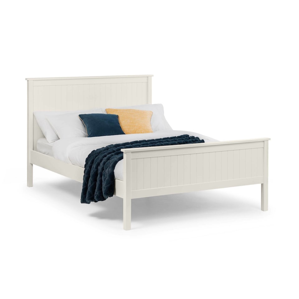 image 1 of Garnet Bed - Surf White - Double (135cm)