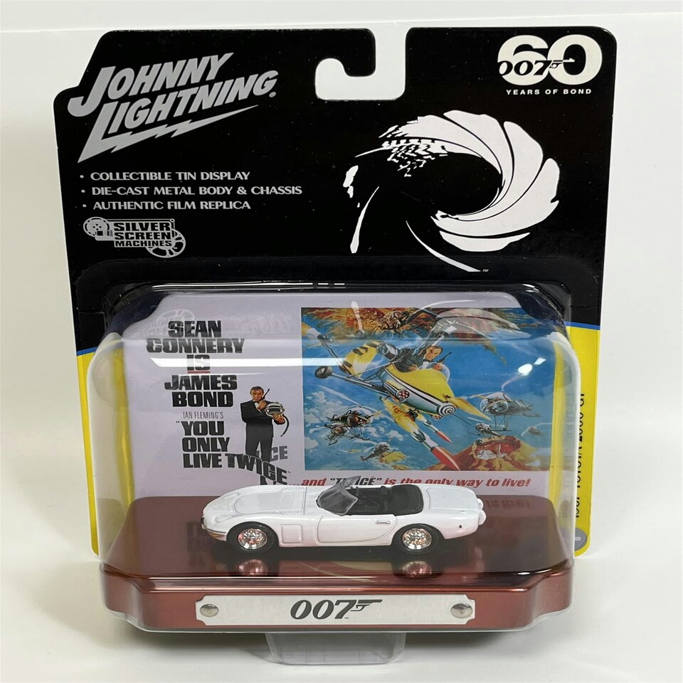 image 1 of James Bond 007 1967 Toyota 2000 GT 1:64 Scale Johnny Lightning JLDR017