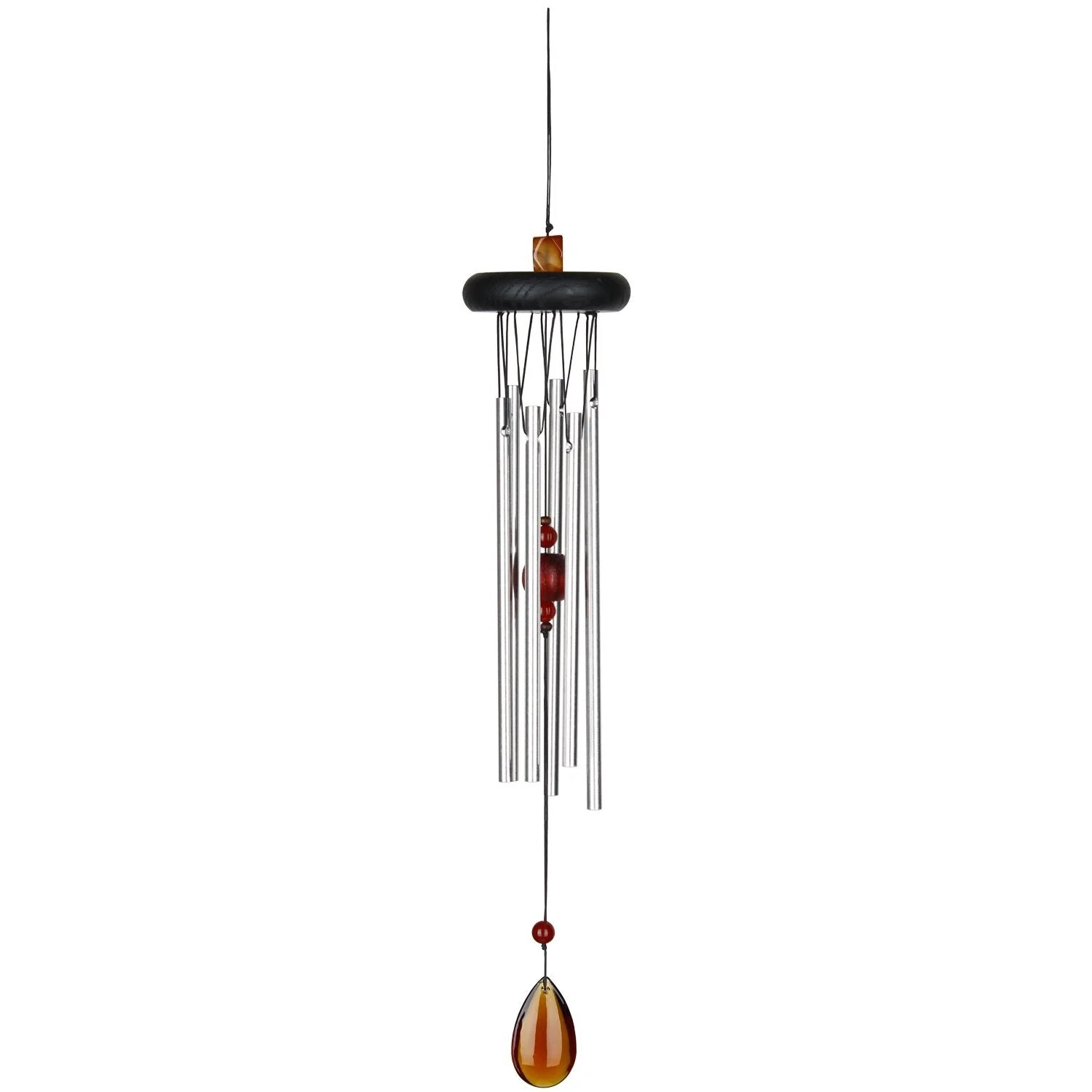 Woodstock Chimes Outdoor Amber Chakra Wind Chime