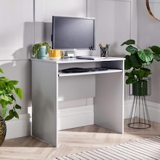 Computer Desk PC Laptop Table Home Office Study Workstation | Grey