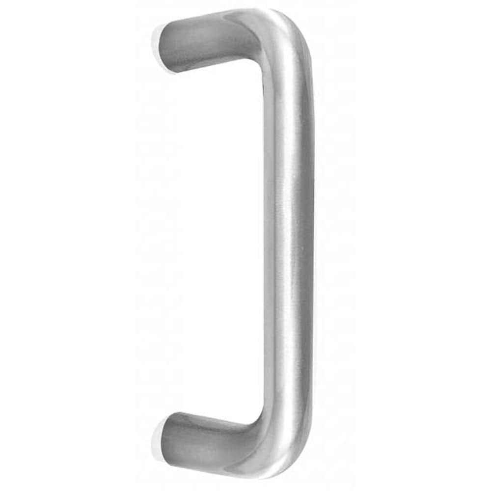 Durable Stainless Steel 19mm D Shape Pull Handle - Satin Finish 300mm - Door Handle